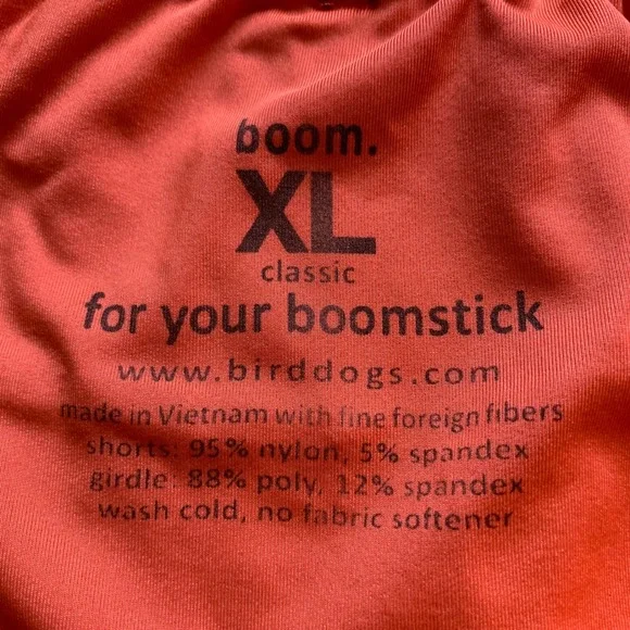 BirdDogs Boom Classic Lined Shorts Gray‎ Elastic Waist Pockets Stretch Mens XL - Picture 4 of 11